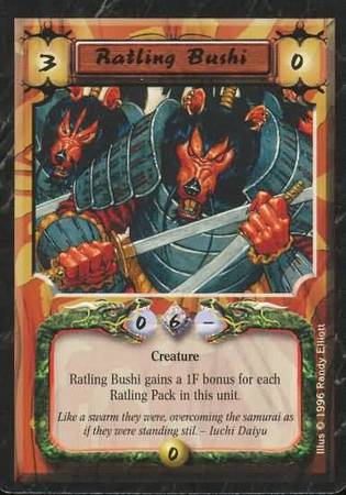 Ratling Bushi Uncommon Emerald Edition Singles Ratling Bushi Uncommon Emerald Edition Singles