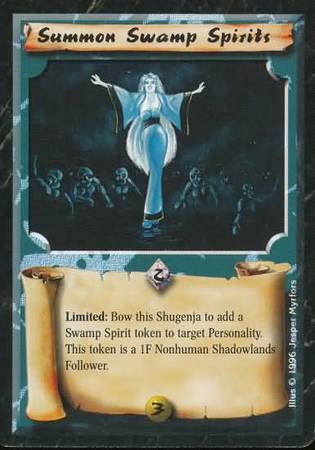 Summon Swamp Spirits Uncommon Summon Swamp Spirits Uncommon