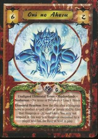 Oni no Akeru Shadowlands Uncommon Oni no Akeru Shadowlands Uncommon