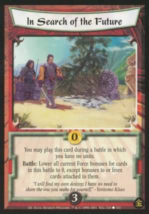 In Search of the Future Common L5R Gold Edition In Search of the Future Common L5R Gold Edition