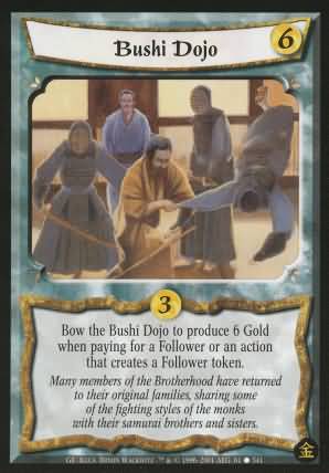 Bushi Dojo Common L5R Gold Edition Bushi Dojo Common L5R Gold Edition