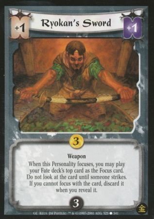 Ryokan s Sword Common L5R Gold Edition Ryokan s Sword Common L5R Gold Edition