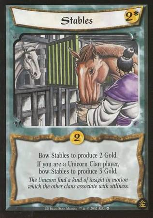 Stables Fixed L5R Gold Edition Stables Fixed L5R Gold Edition