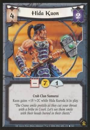 Hida Kuon Crab Uncommon Hida Kuon Crab Uncommon