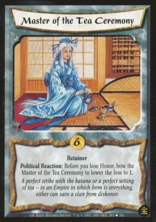 Master of the Tea Ceremony Uncommon Master of the Tea Ceremony Uncommon