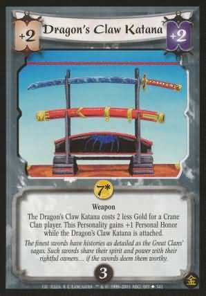 Dragon s Claw Katana Uncommon Dragon s Claw Katana Uncommon