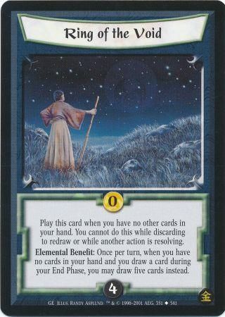 Ring of the Void Uncommon L5R Gold Edition Ring of the Void Uncommon L5R Gold Edition