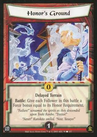 Honor s Ground 98 Common Heaven and Earth Honor s Ground 98 Common Heaven and Earth