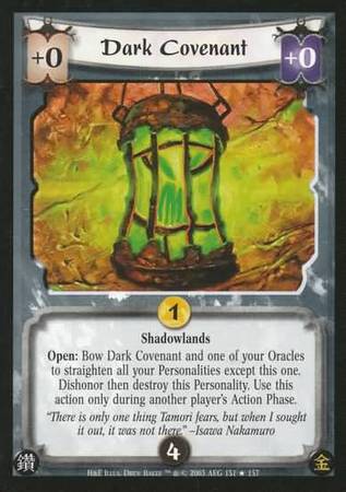 Dark Covenant 131 Rare Heaven and Earth Dark Covenant 131 Rare Heaven and Earth