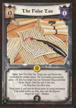 The False Tao Rare Honor Bound The False Tao Rare Honor Bound