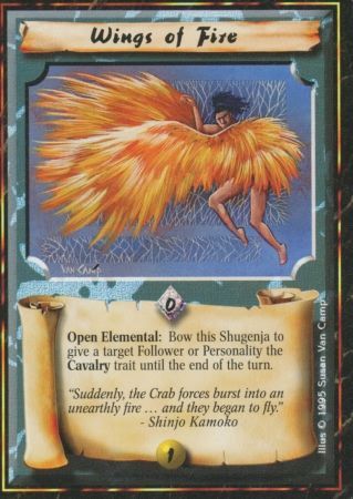 Wings of Fire Common L5R Imperial Edition Wings of Fire Common L5R Imperial Edition