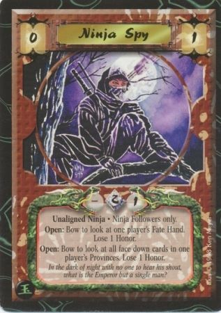 Ninja Spy Ninja Common L5R Jade Edition Ninja Spy Ninja Common L5R Jade Edition