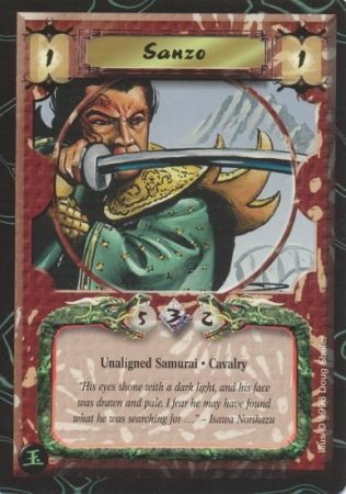 Sanzo Unaligned Common L5R Jade Edition Sanzo Unaligned Common L5R Jade Edition