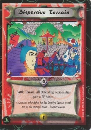 Dispersive Terrain Common L5R Jade Edition Dispersive Terrain Common L5R Jade Edition