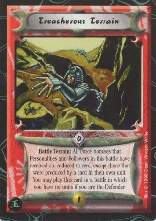 Treacherous Terrain Common L5R Jade Edition Treacherous Terrain Common L5R Jade Edition
