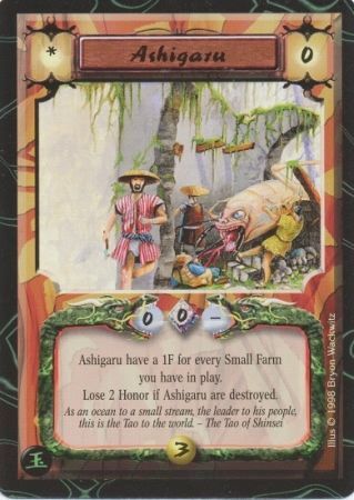 Ashigaru Common L5R Jade Edition Ashigaru Common L5R Jade Edition