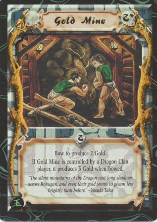 Gold Mine Common L5R Jade Edition Gold Mine Common L5R Jade Edition