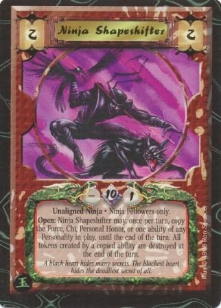 Ninja Shapeshifter Ninja Uncommon L5R Jade Edition Ninja Shapeshifter Ninja Uncommon L5R Jade Edition
