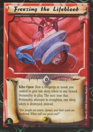 Freezing the Lifeblood Uncommon Freezing the Lifeblood Uncommon