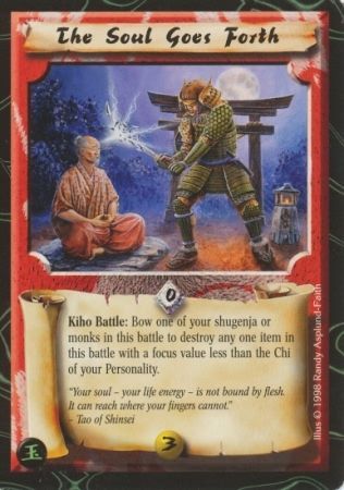 The Soul Goes Forth Uncommon L5R Jade Edition The Soul Goes Forth Uncommon L5R Jade Edition