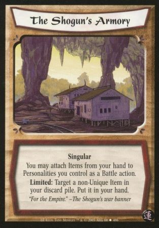 The Shogun s Armory 68 Uncommon L5R Lotus Edition The Shogun s Armory 68 Uncommon L5R Lotus Edition