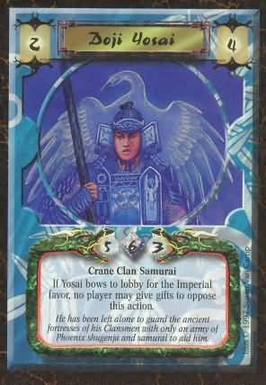 Doji Yosai Crane Common Obsidian Edition Singles Doji Yosai Crane Common Obsidian Edition Singles
