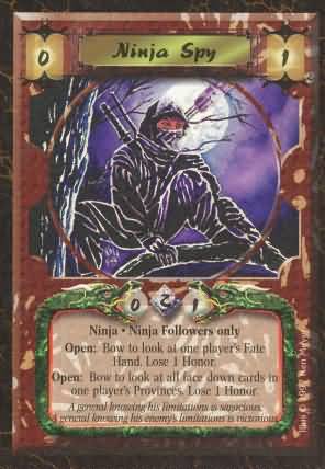 Ninja Spy Ninja Common Obsidian Edition Singles Ninja Spy Ninja Common Obsidian Edition Singles