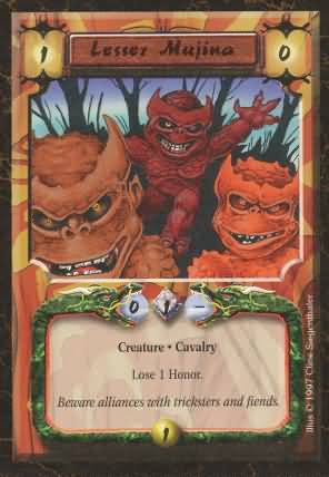 Lesser Mujina Common Obsidian Edition Singles Lesser Mujina Common Obsidian Edition Singles