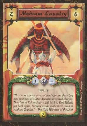 Medium Cavalry Common Obsidian Edition Singles Medium Cavalry Common Obsidian Edition Singles