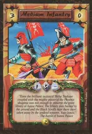 Medium Infantry Common Obsidian Edition Singles Medium Infantry Common Obsidian Edition Singles