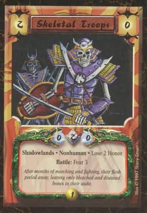 Skeletal Troops Common Obsidian Edition Singles Skeletal Troops Common Obsidian Edition Singles