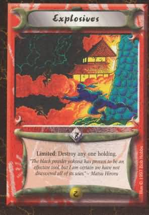 Explosives Uncommon Explosives Uncommon