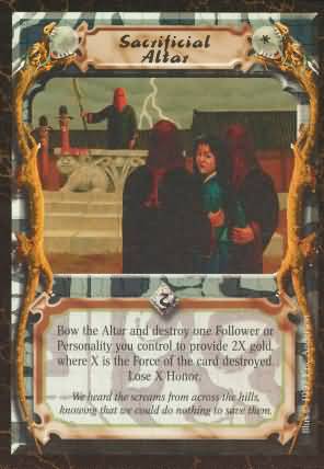 Sacrificial Altar Uncommon Sacrificial Altar Uncommon