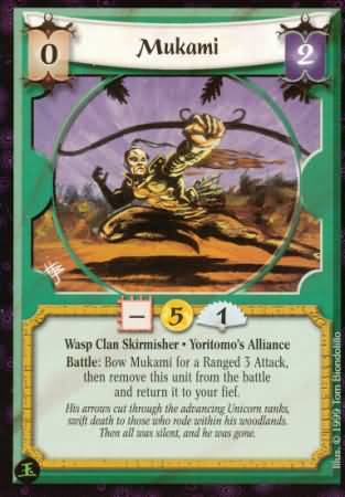 Mukami Mantis Common L5R Pearl Edition Mukami Mantis Common L5R Pearl Edition
