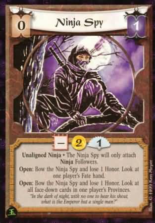 Ninja Spy Ninja Common L5R Pearl Edition Ninja Spy Ninja Common L5R Pearl Edition