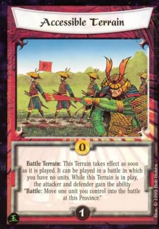 Accessible Terrain Common L5R Pearl Edition Accessible Terrain Common L5R Pearl Edition