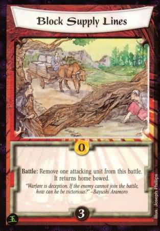 Block Supply Lines Common L5R Pearl Edition Block Supply Lines Common L5R Pearl Edition