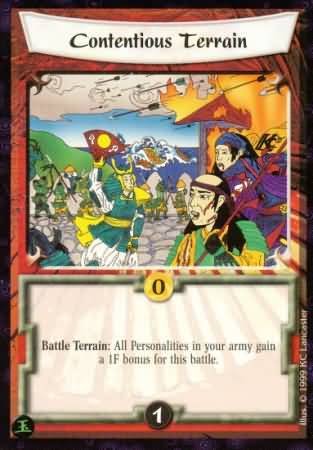 Contentious Terrain Common L5R Pearl Edition Contentious Terrain Common L5R Pearl Edition