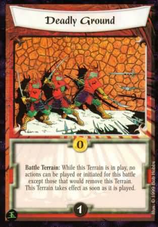 Deadly Ground Common L5R Pearl Edition Deadly Ground Common L5R Pearl Edition