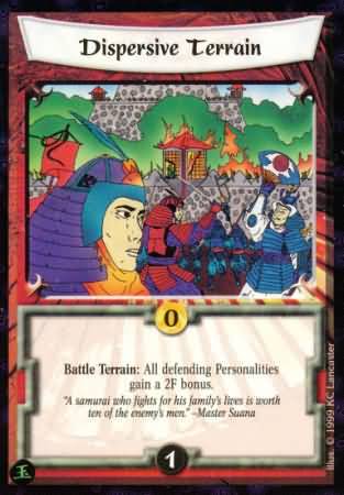 Dispersive Terrain Common L5R Pearl Edition Dispersive Terrain Common L5R Pearl Edition