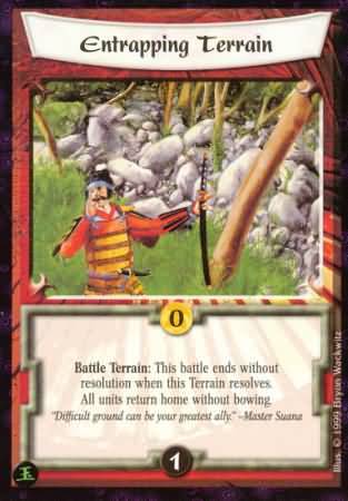 Entrapping Terrain Common L5R Pearl Edition Entrapping Terrain Common L5R Pearl Edition