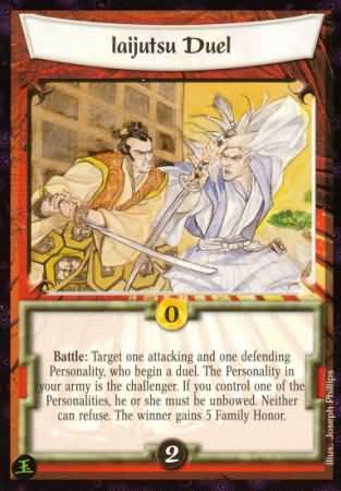 Iaijutsu Duel Common L5R Pearl Edition Iaijutsu Duel Common L5R Pearl Edition