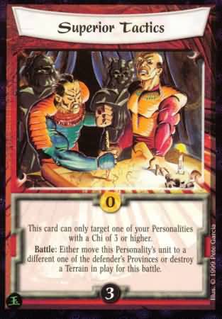 Superior Tactics Common L5R Pearl Edition Superior Tactics Common L5R Pearl Edition