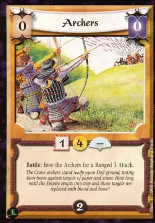 Archers Common L5R Pearl Edition Archers Common L5R Pearl Edition
