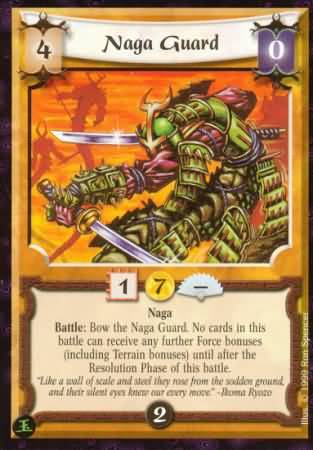 Naga Guard Common L5R Pearl Edition Naga Guard Common L5R Pearl Edition