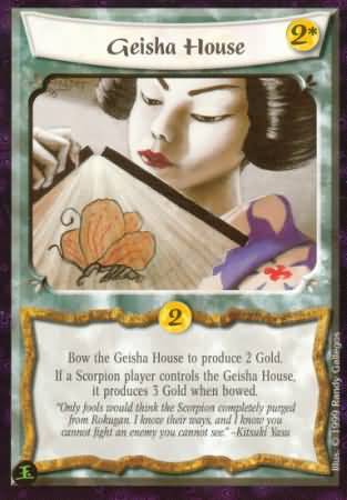 Geisha House Common L5R Pearl Edition Geisha House Common L5R Pearl Edition
