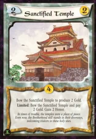Sanctified Temple Common L5R Pearl Edition Sanctified Temple Common L5R Pearl Edition