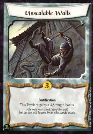 Unscalable Walls Common L5R Pearl Edition Unscalable Walls Common L5R Pearl Edition