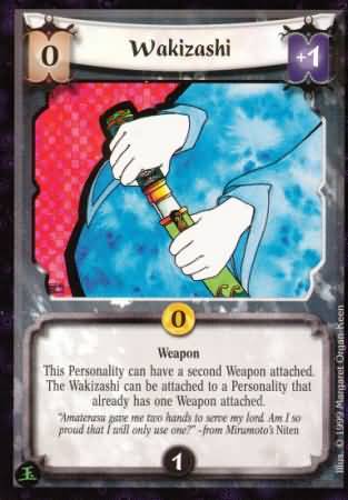 Wakizashi Common L5R Pearl Edition Wakizashi Common L5R Pearl Edition