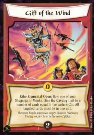 Gift of the Wind Common L5R Pearl Edition Gift of the Wind Common L5R Pearl Edition